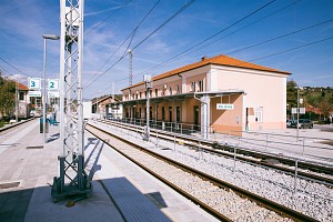 Železniška postaja Poljčane po izvedbi del