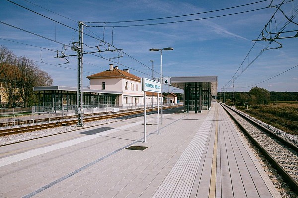 Dela na železniški postaji Slovenska Bistrica 